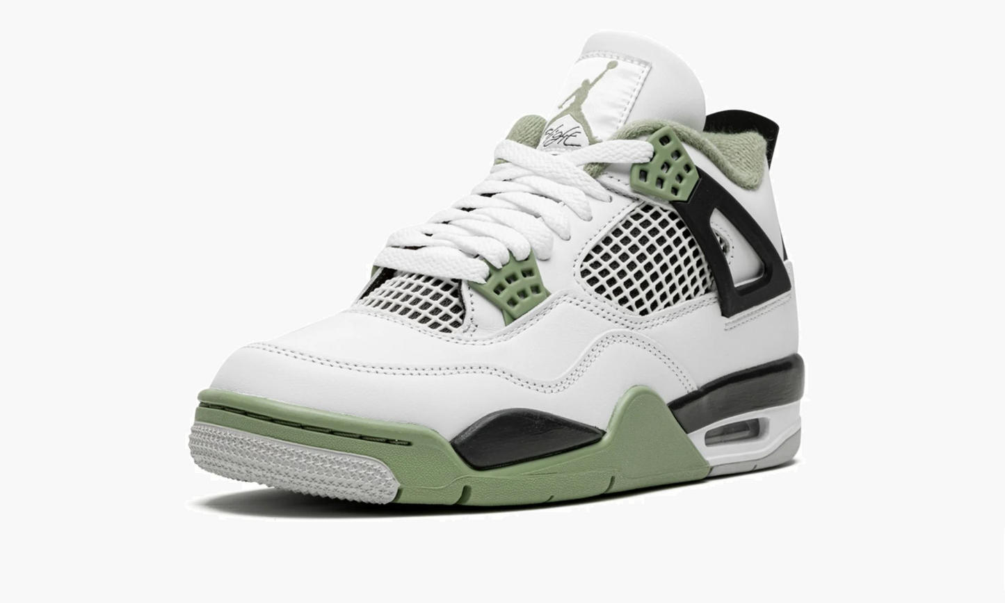 Air Jordan 4 Oil Green