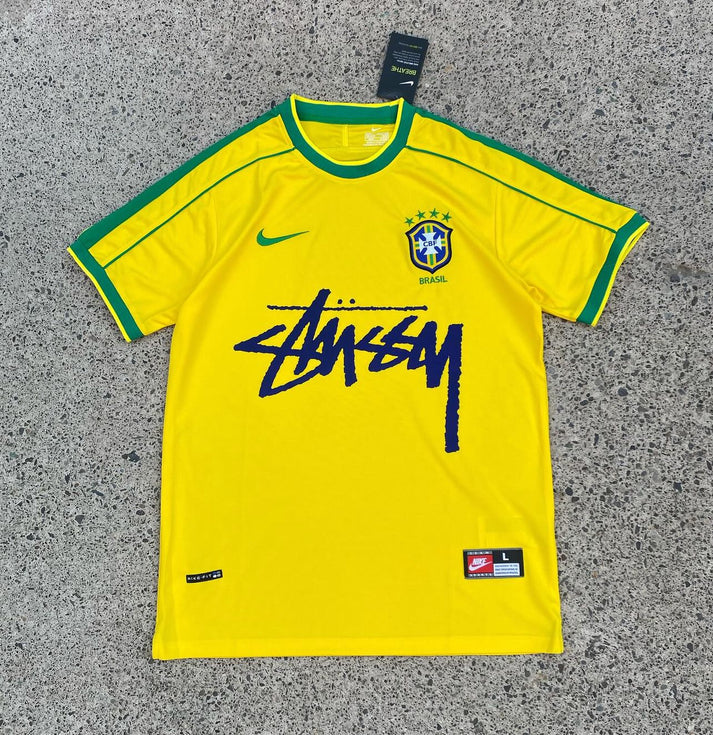 1998 Brazil X Stüssy Special Edition Jersey