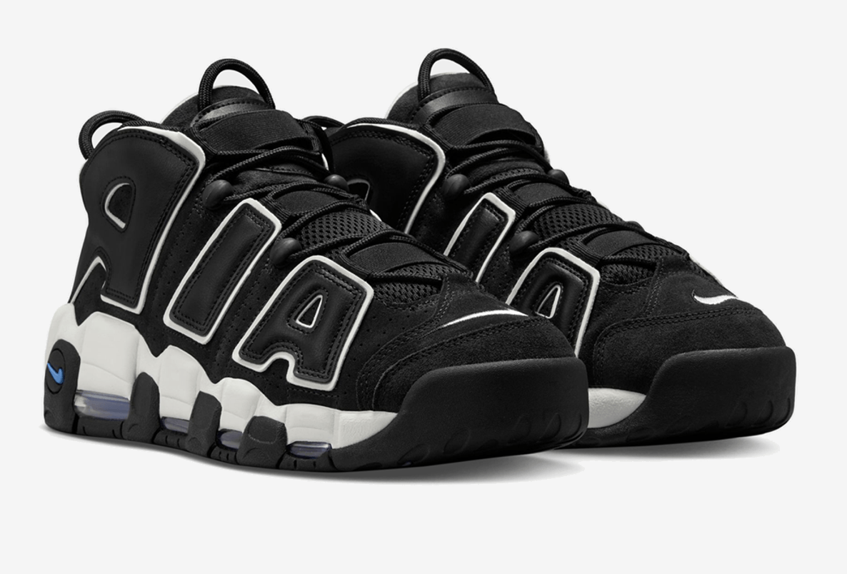 Nike Air More Uptempo - 96 Black White Sneaker