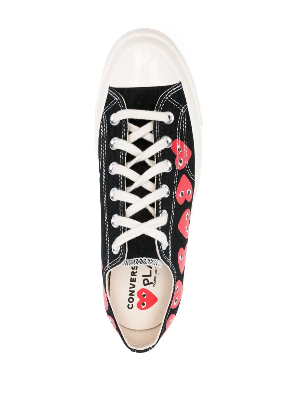 Converse Chuck Taylor All-Star 70  x Comme des Garcons PLAY Black Multi Heart