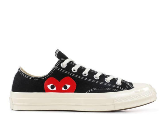CDG X Chuck 70 LOW 'BLACK WHITE'