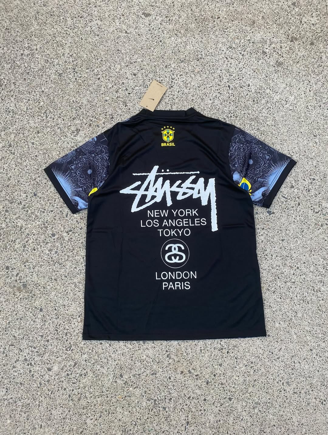 Brazil Christ The Reedemer x Stussy Jersey
