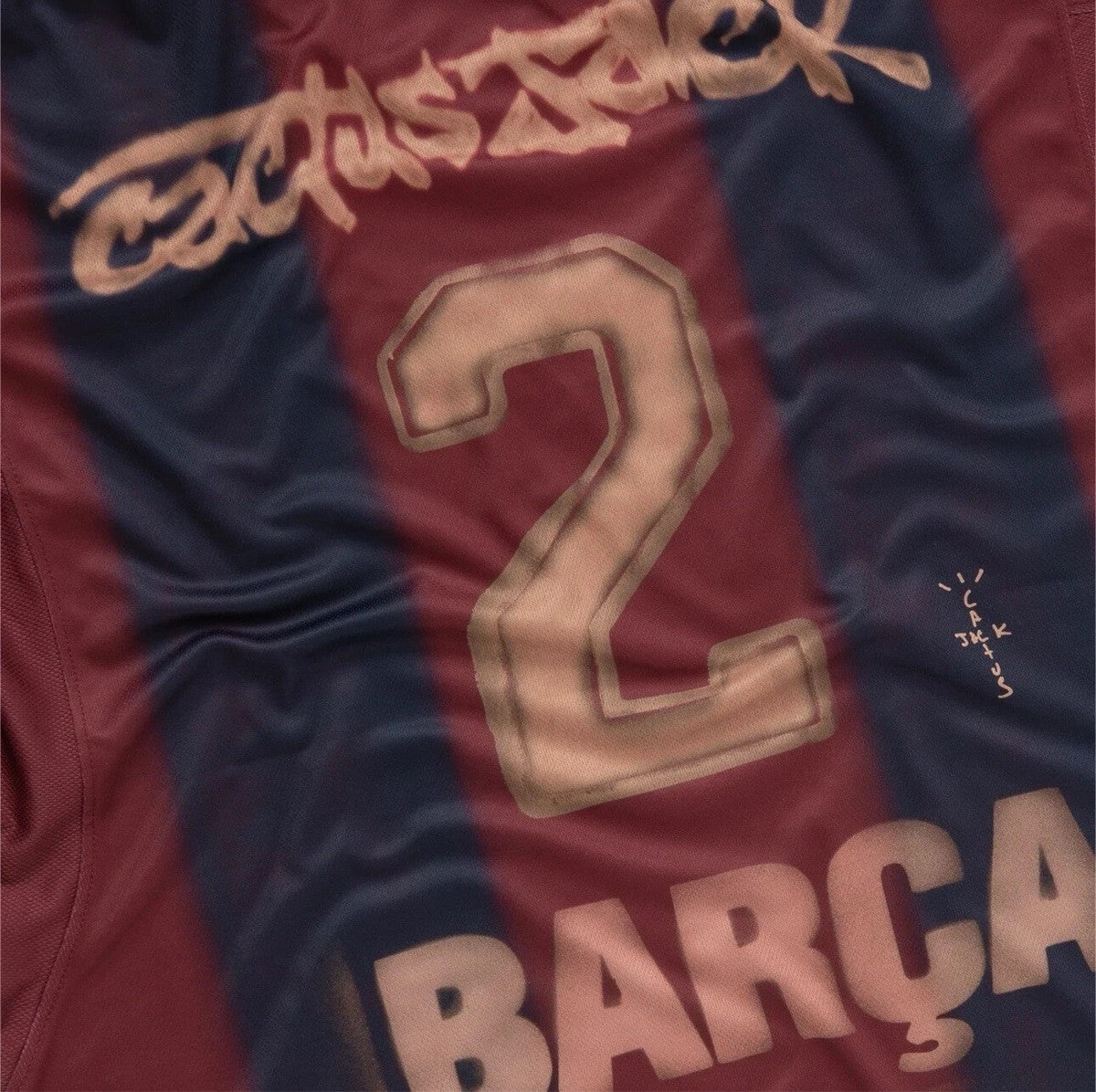 Cactus Jack x Barcelona 00/01 Special Edition Jersey.