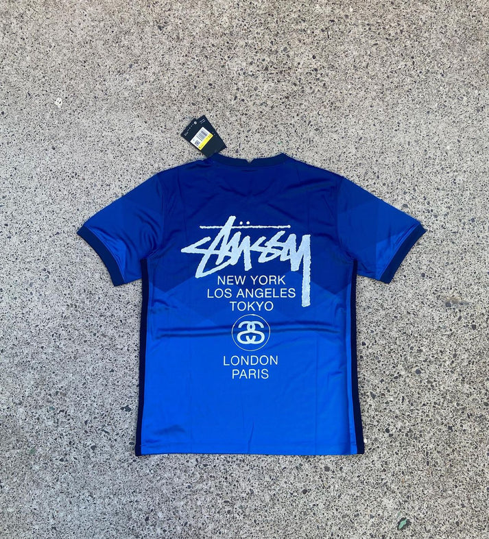 BRAZIL X STUSSY | Special Edition Jersey in "Blue"