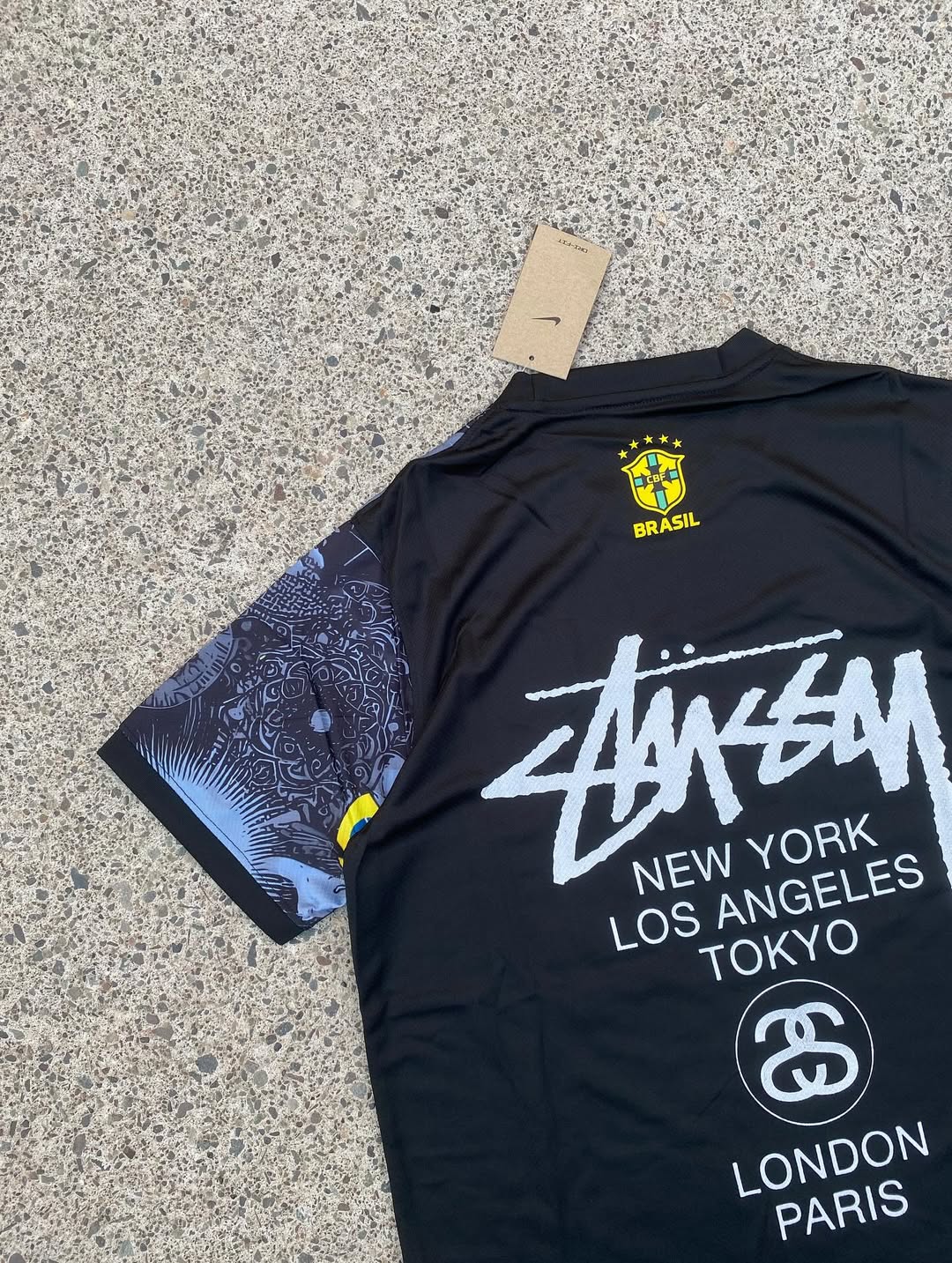 Brazil Christ The Reedemer x Stussy Jersey