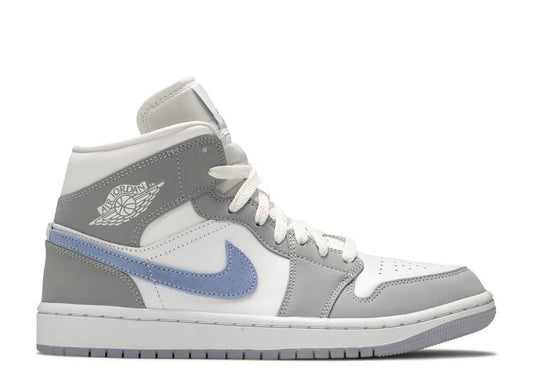 Jordan 1 Mid 'WOLF GREY ALUMINUM'