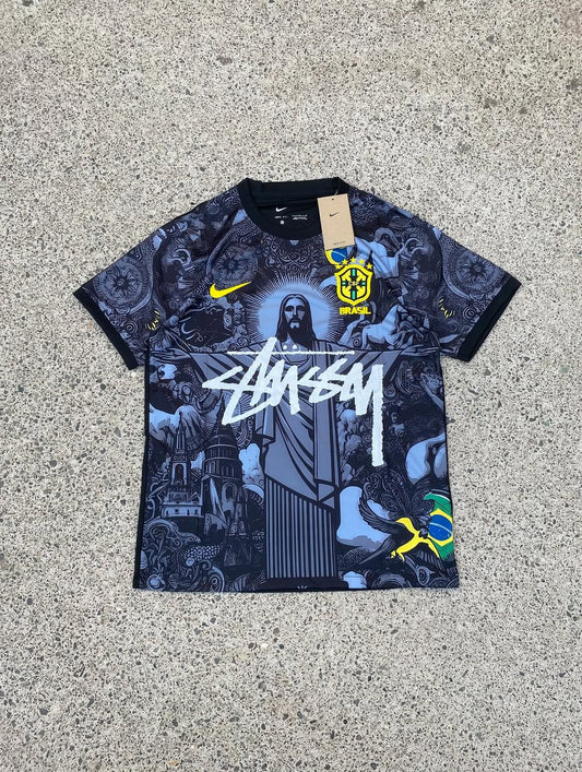 Brazil Christ The Reedemer x Stussy Jersey