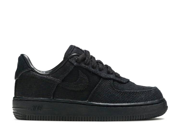 Stussy x Air Force 1 Low PS 'BLACK'