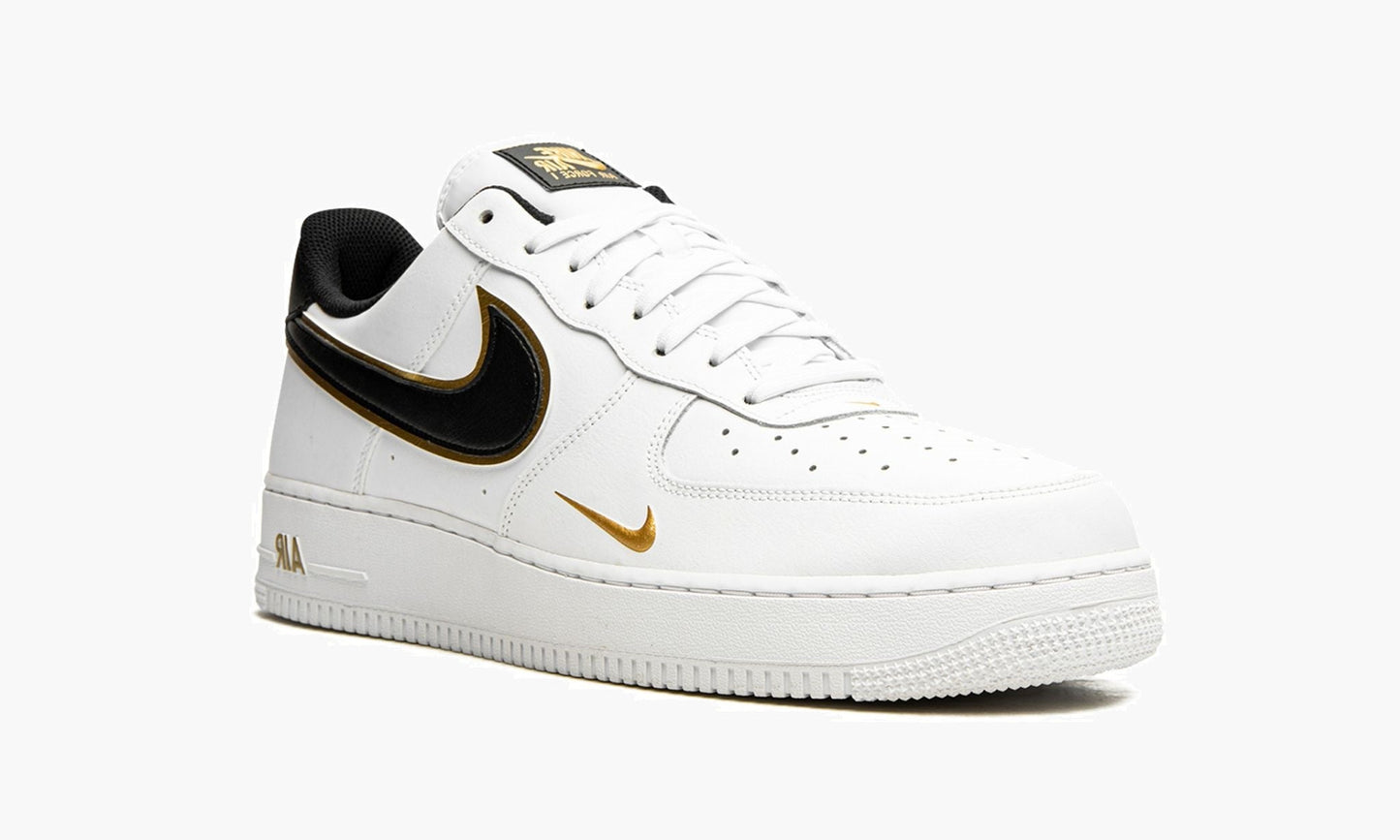 Air Force 1 07 LV8 Double Swoosh White Black Gold