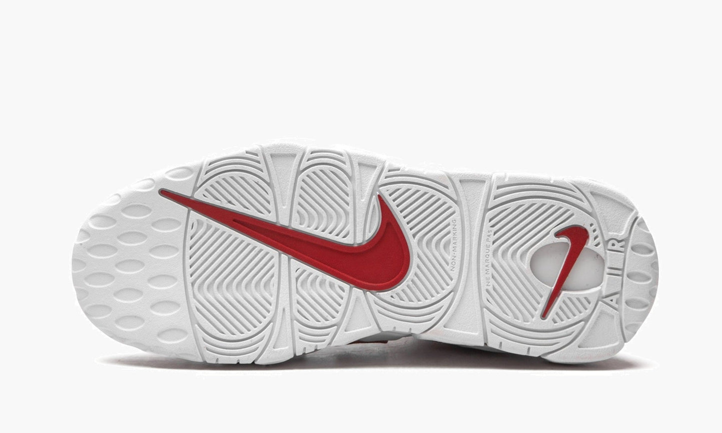 Nike Air More Uptempo White Varsity Red